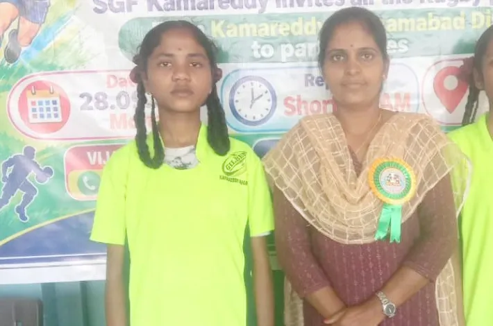 రాష్ట్రస్థాయి క్రీడలకు ఎంపికైన కేజీబీవీ విద్యార్థిని