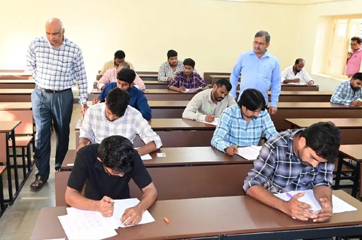 సింగరేణిలో అంతర్గత అభ్యర్ధులకు వ్రాత పరీక్ష...