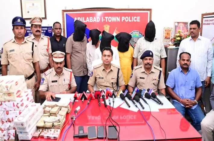 అంతర్ రాష్ట్ర దొంగల అరెస్ట్