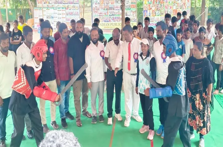 సుల్తానాబాద్ లో ఐపీఎస్‌ వేదికగా థాంగ్‌-టా సమరం