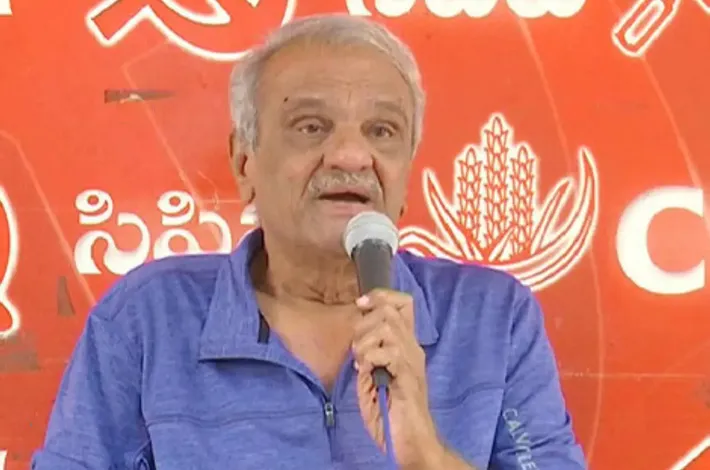 ఓటర్ల జాబితా ప్రక్షాళనపై నారాయణ ఘాటు విమర్శలు
