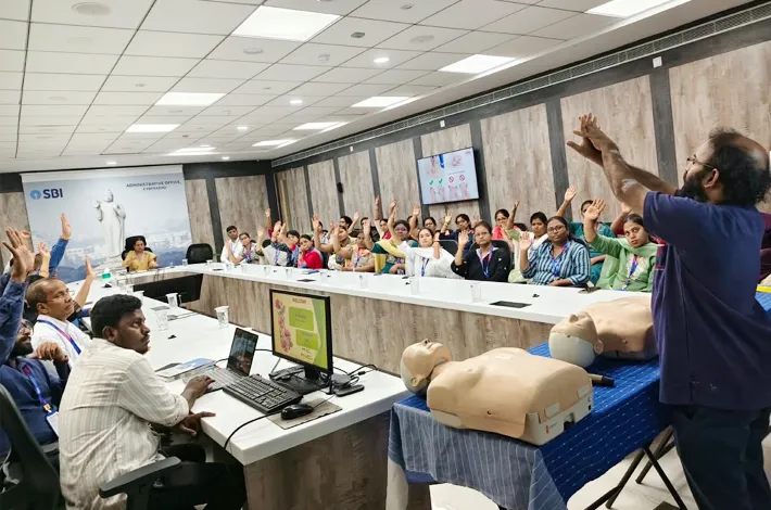 గుండె అత్యవసర పరిస్థితులపై అవగాహన శిబిరం