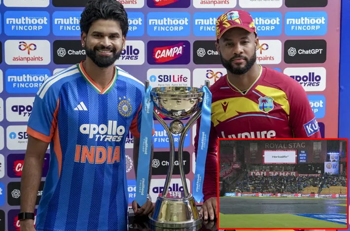 వరుణుడి ఆటతో సిరీస్ సమం