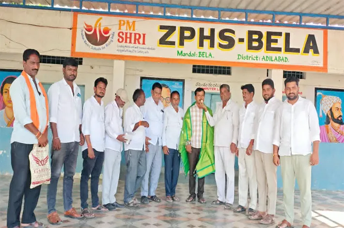 PRTU-TS జిల్లా అధ్యక్షుడుకు ఘన సన్మానం