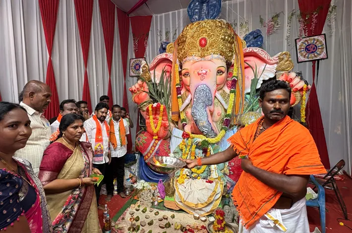 వినాయకుడిని దర్శించుకున్న డాక్టర్ మట్టా