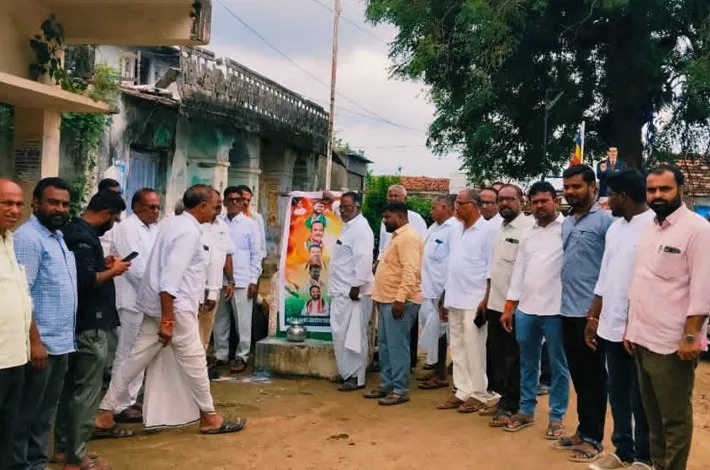 కాంగ్రెస్ పార్టీ సంబరాలు 