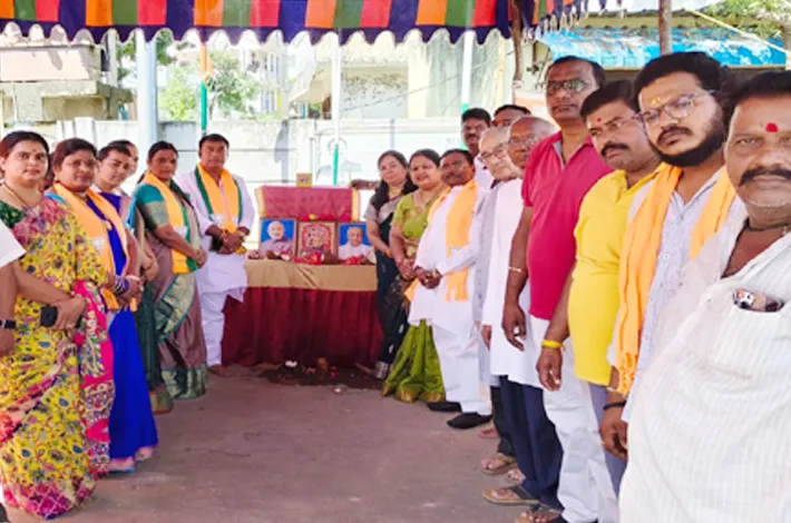 బీజేపీ ప్రధాన మంత్రి నరేంద్ర మోదీతోనే దేశానికి రక్ష