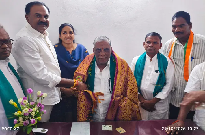 బోధన్ సొసైటీ పగ్గాలు చేపట్టిన కోట పోతిరెడ్డి