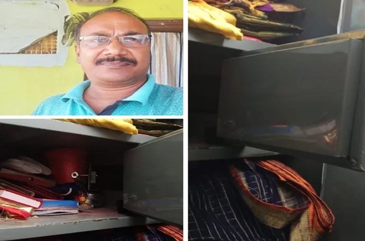 దర్శనానికి కుటుంబం.. ఇంట్లో దొంగల చేతివాటం!