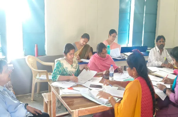 ఎస్‌ఏ–1 పేపర్ల దిద్దుబాటు షురూ