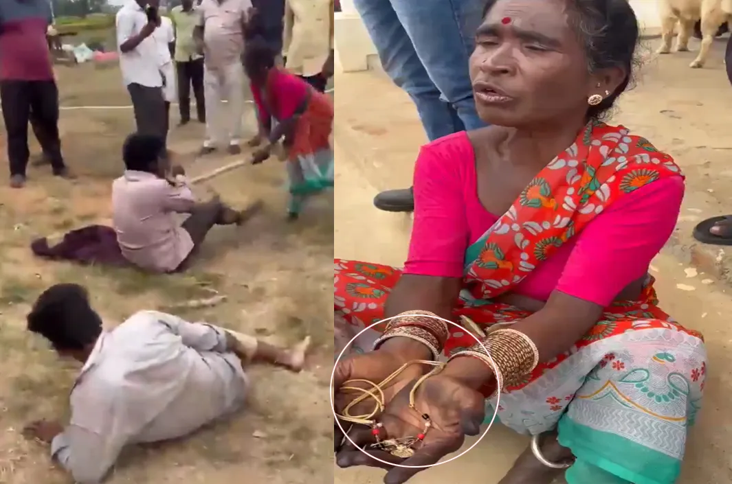 మహిళ దెబ్బలు.. దొంగల అబ్బబ్బా..వీడియో చూడాల్సిందే!
