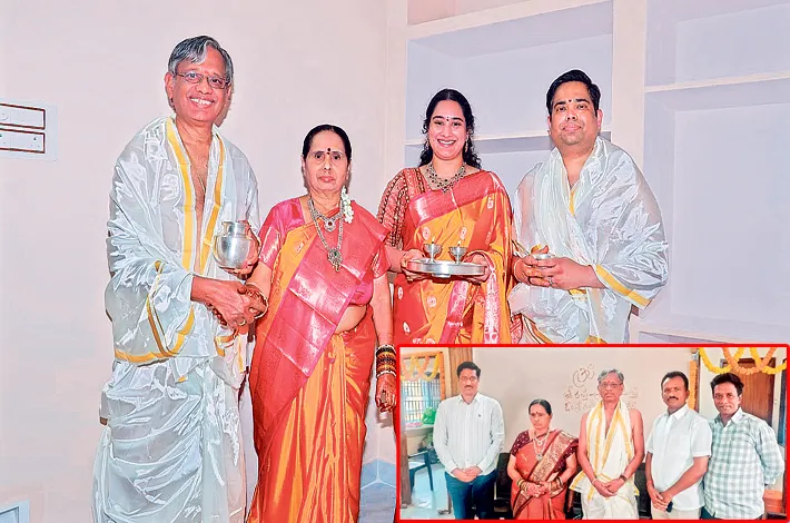 విజయక్రాంతి చైర్మన్ నూతన గృహప్రవేశం