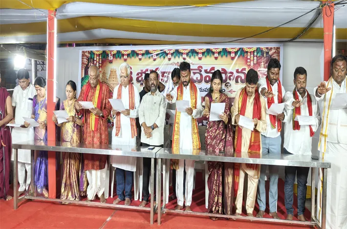 భద్రకాళి దేవస్థానానికి నూతన పాలక మండలి సభ్యులు