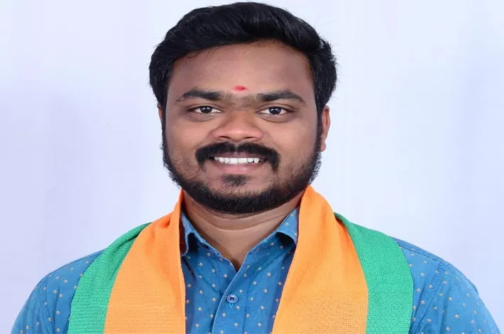 బీజేవైఎం జిల్లా ఉపాధ్యక్షునిగా సుంకరి సతీష్ ఎన్నిక