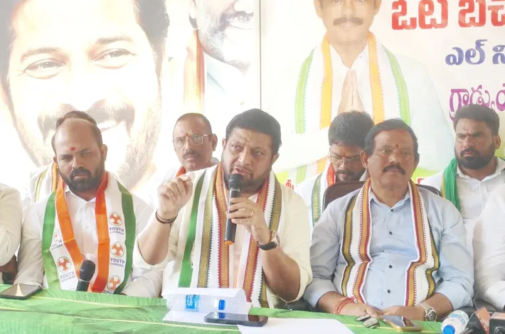 ఓట్ బచావో–దేశ్ బచావో కార్యక్రమంలో దుద్దిళ్ల శ్రీనుబాబు