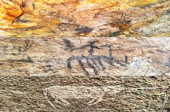 తురకలపల్లిలో రాతిచిత్రాలు