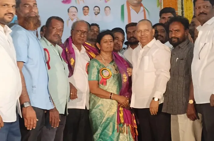 పదవి విరమణలో పాల్గొన్న మాజీ ఎమ్మెల్యే