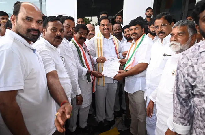 ఆదిభట్ల డివిజన్ కాంగ్రెస్ అధ్యక్షుడిగా రజినీకాంత్ గౌడ్