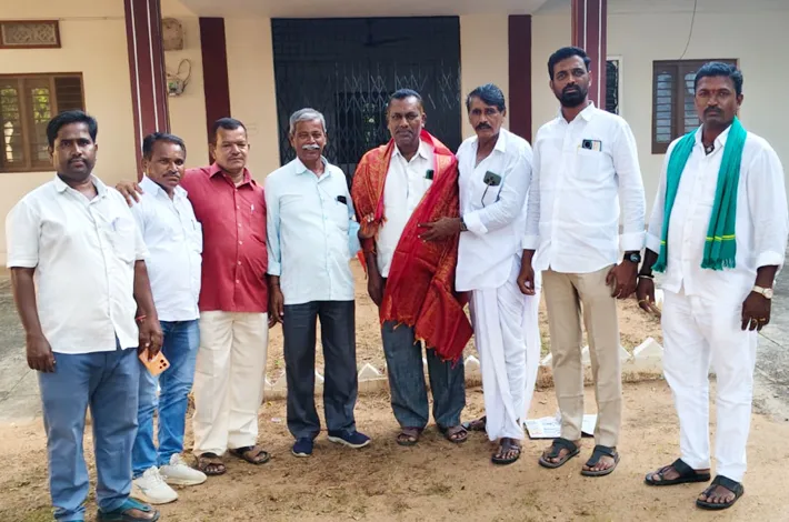 ఆలేరు ప్రెస్ క్లబ్ అధ్యక్షుడు ఖుర్షీద్ పాషాకు ఘన సన్మానం