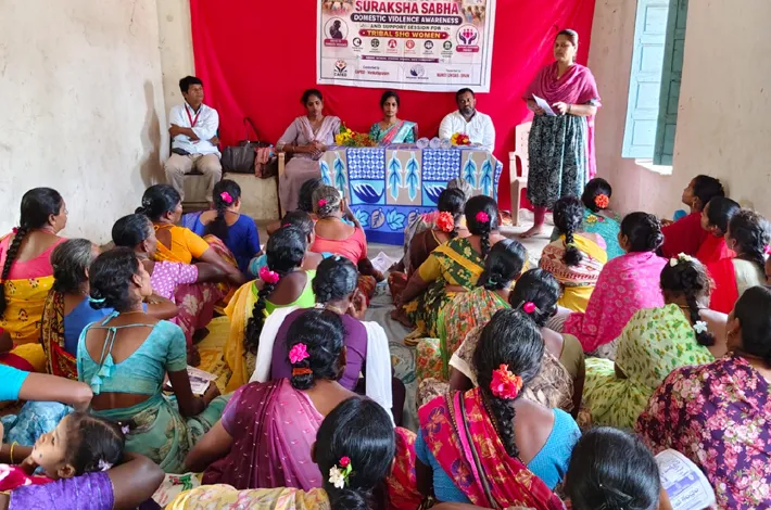 సఖి సురక్షిత పై మహిళ  సంఘాలకు అవగాహన సదస్సు