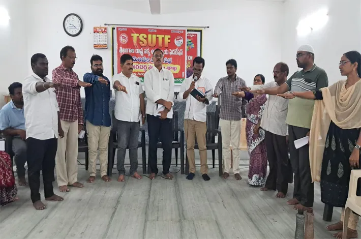 టీఎస్ యూటీఫ్ దామరచర్ల కమిటీ ఎన్నిక