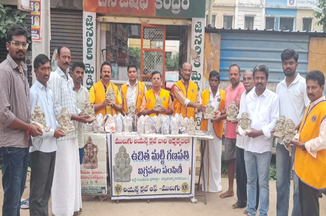 మట్టి వినాయకుడే మన సంస్కృతి..పర్యావరణానికి రక్షణ