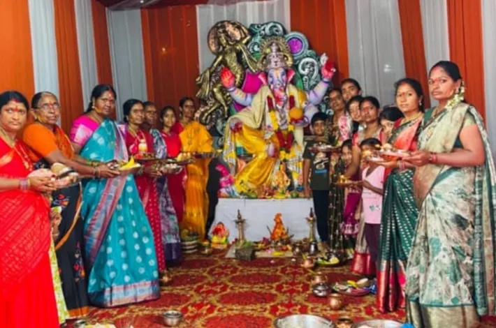విగ్నేశ్వరునికి కుంకుమ పూజ