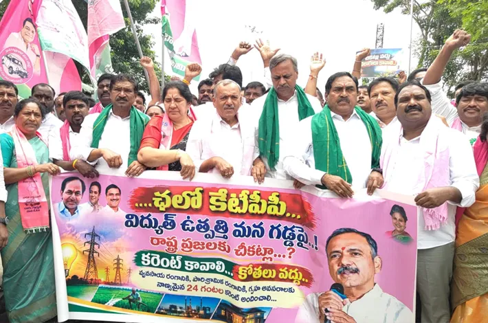 కరెంట్‌ ఇవ్వలేని కాంగ్రెస్‌ సర్కార్‌