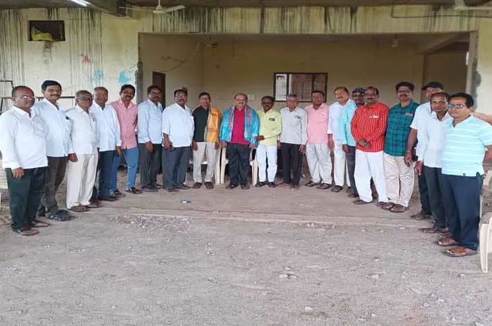 విశ్రాంత పద్మశాలి ఉద్యోగులకు సన్మానం 