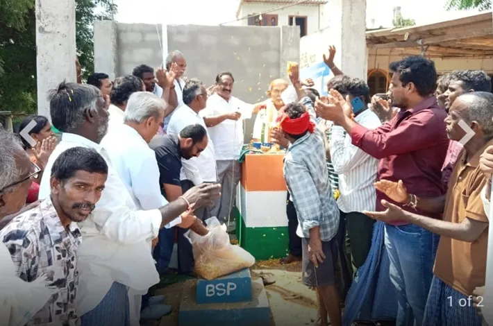 స్వర్గీయ చింతకుంట్ల భిక్షం రెడ్డి విగ్రహావిష్కరణ 