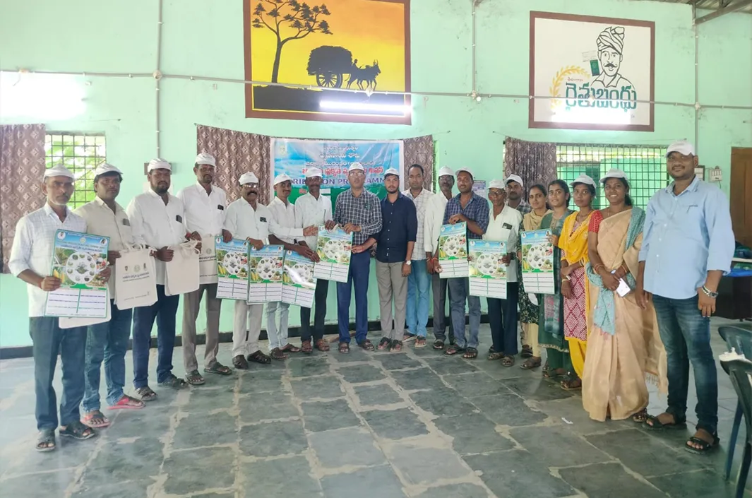 ప్రకృతి వ్యవసాయంపై రైతులకు అవగాహన