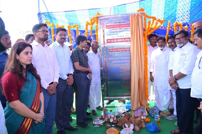 విద్యుత్ సబ్‌స్టేషన్‌ నిర్మాణానికి శంకుస్థాపన