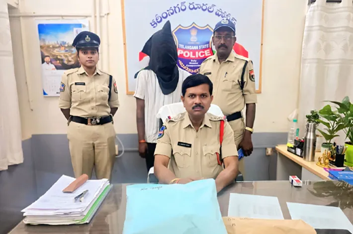 గంజాయి విక్రయిస్తున్న నిందితుడి అరెస్ట్