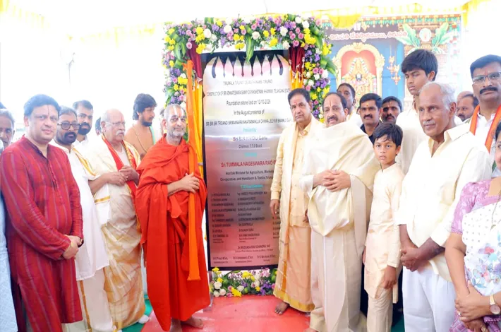 ఆలయం నిర్మాణం ఖమ్మం జిల్లాకు వరం