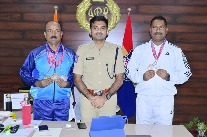 పోలీస్ స్పోర్ట్స్ మీట్‌లో సత్తా చాటిన డీఎస్పీలు