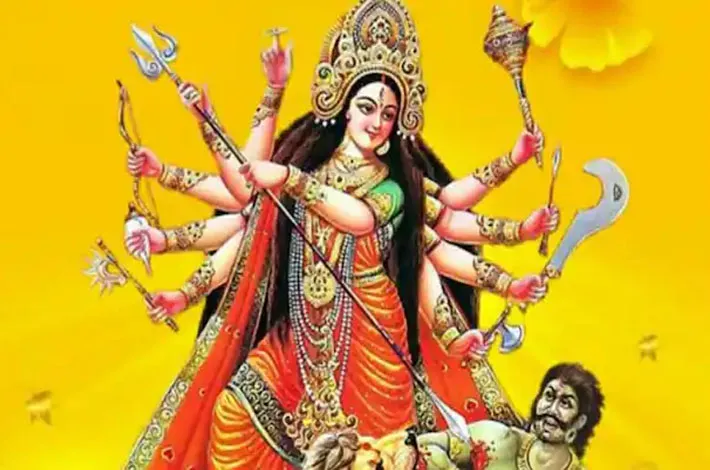మహిషాసురమర్దినిగా దుర్గమ్మ!