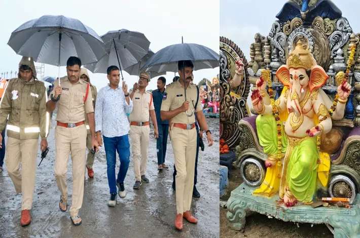 భద్రాచలంలో ఘనంగా వినాయక నిమజ్జనాలు