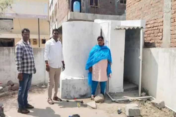 22వ వార్డులో అభివృద్ధి పనుల పరిశీలన