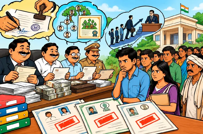 పాతుకుపోయిన నకిలీ ఉద్యోగులు!