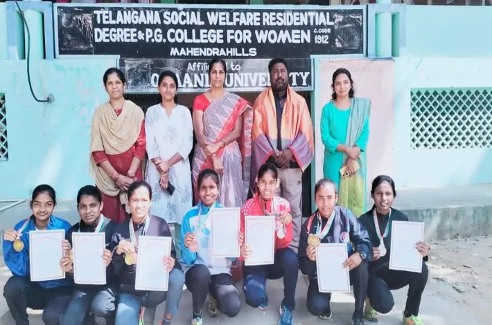 రాష్ట్ర స్థాయి అథ్లెటిక్స్‌లో మహేంద్రహిల్స్ క్రీడాకారిణుల సత్తా