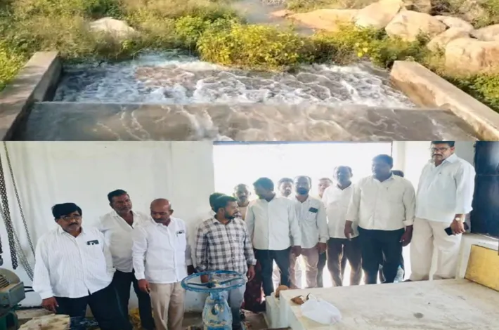 ఎమ్మెల్యే చొరవతో ఎత్తిపోతలకు జీవం