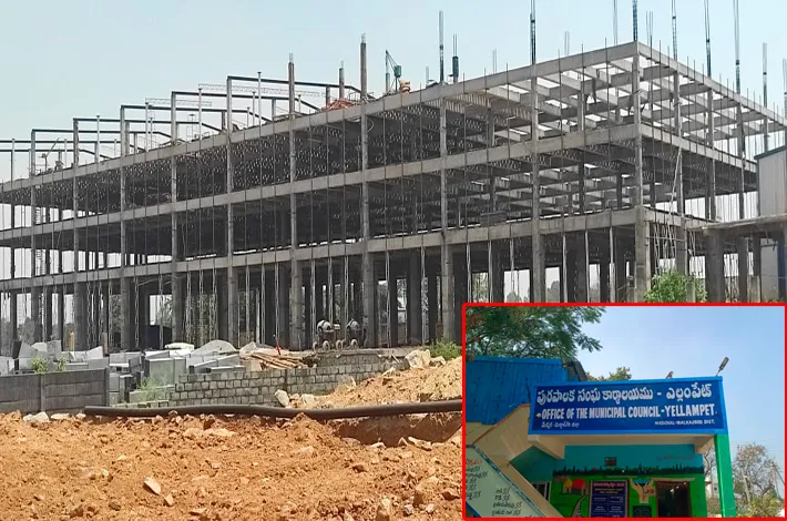 అరుణా గోదాం అక్రమ నిర్మాణంలో బరితెగింపు