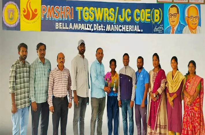 జాతీయ స్థాయి సబ్-జూనియర్ సాఫ్ట్‌బాల్ పోటీలకు సీవోఈ విద్యార్థి సుశాంత్ ఎంపిక