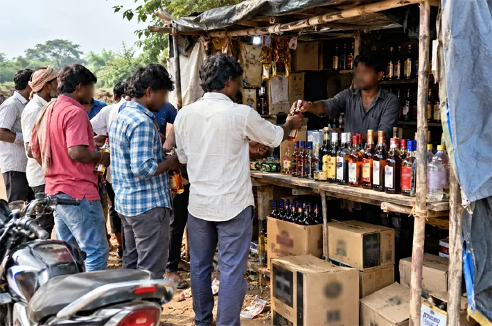 కోట మైసమ్మ జాతరకు 2 కోట్ల  మద్యం నిల్వ?