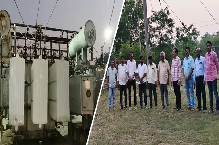 దగ్గరుండి పనులను పరిశీలించిన ఎస్ఈ