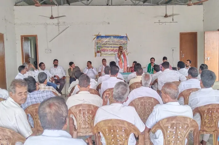సన్న రకాల వరి సాగుపై రైతులకు అవగాహన
