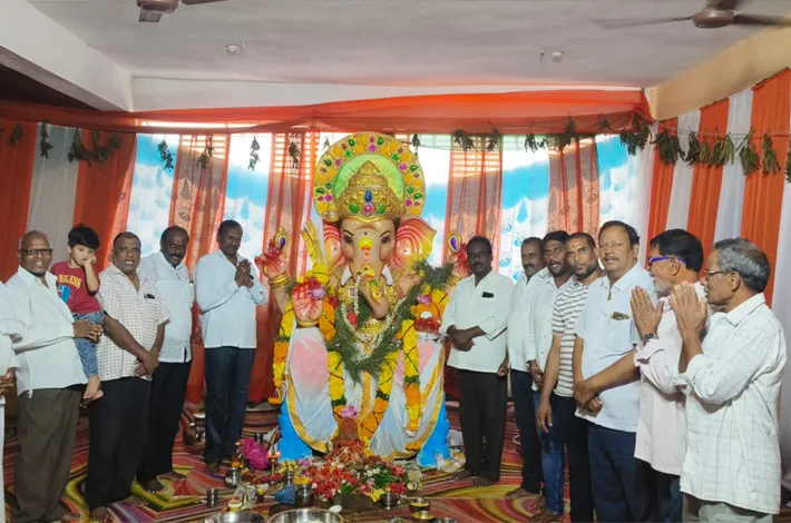 తల్లాడ పట్టణంలో భక్తిశ్రద్ధలతో వినాయక చవితి నవరాత్రి ఉత్సవాలు
