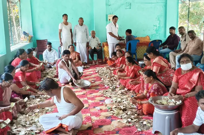గత సంవత్సరం కంటే పెరిగిన కోట మైసమ్మ తల్లి జాతర ఆదాయం..