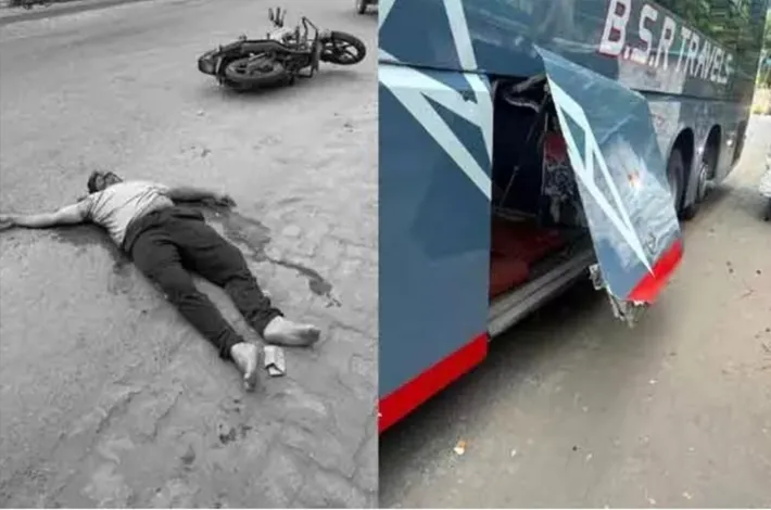 తెరిచి ఉన్న లగేజ్‌ డోర్‌.. ఓ ప్రాణం బలి!