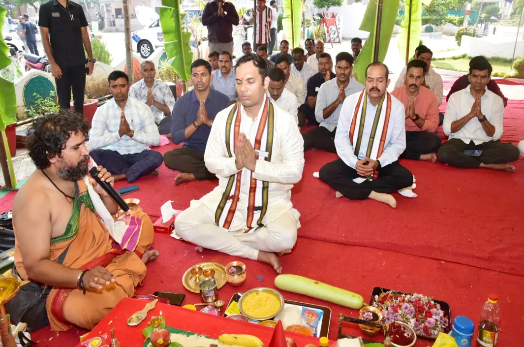 కరీంనగర్ కమీషనరేట్ లో దసరా వేడుకలు